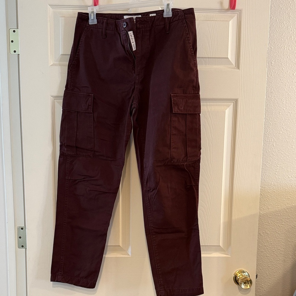 Lucky Brand women’s Dark Red Cargo Pants